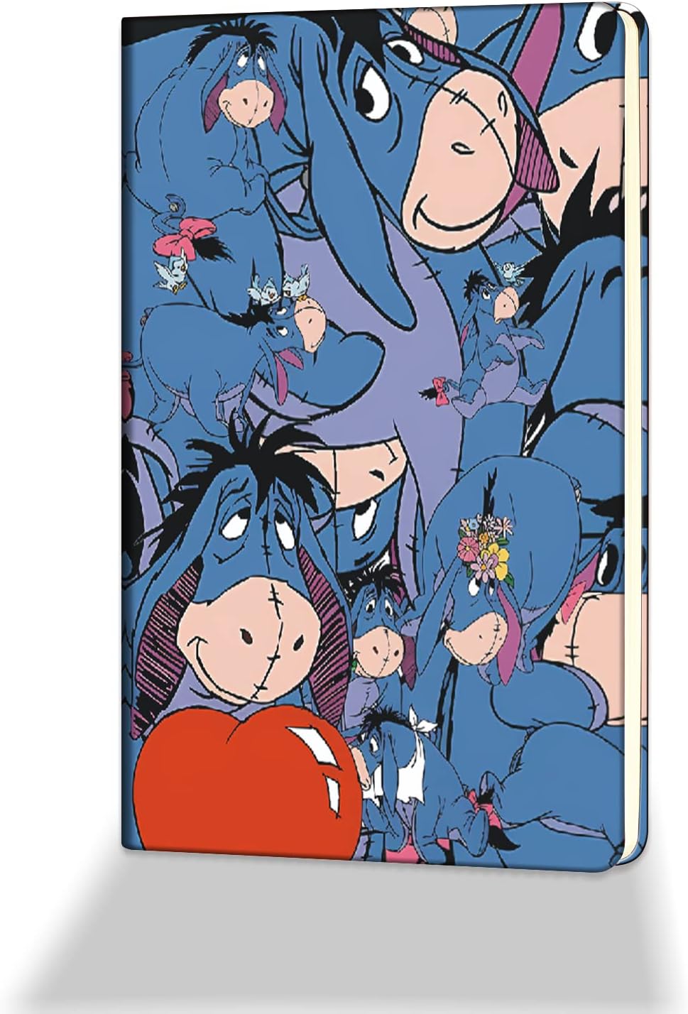 Pooh Bear – Cuaderno de cuero para mujeres y hombres, dibujos animados, amantes de la animación, regalos de amistad, cumpleaños, graduación, para