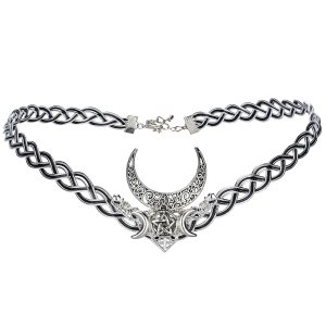 Viking Moon Fairy Circlet – Handmade Braid Fairy Crown for Men Women Halloween Renaissance Medieval Retro Festival Celtic Cosplay Party Costume Viking Moon Fairy Circlet – Handmade Braid Fairy Crown for Men Women Halloween Renaissance Medieval Retro Festival Celtic Cosplay Party Costume