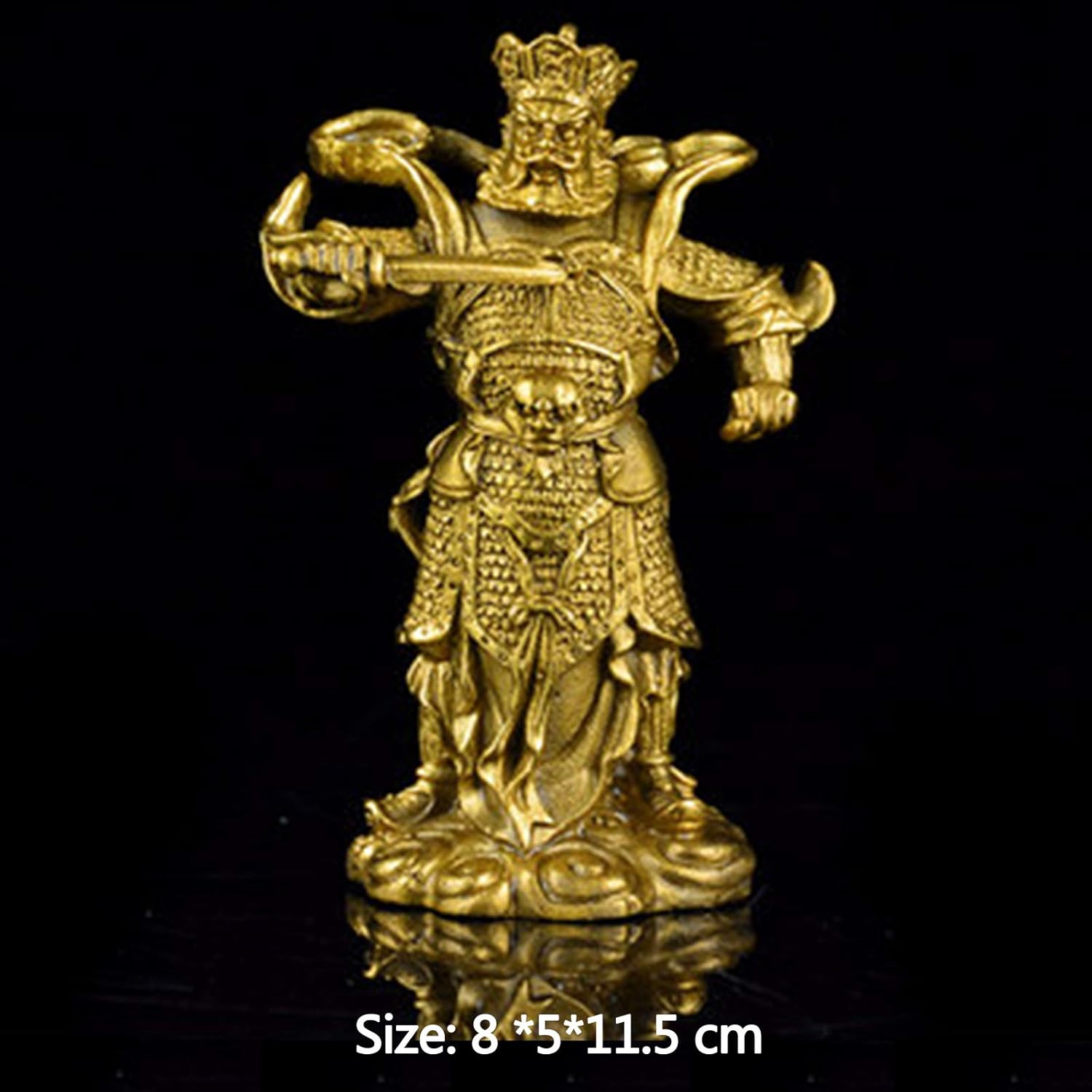 Bonita estatua de Buda sentado, pequeño monje, adorno de estatuas de Buda, esculturas de cuatro reyes celestiales del budismo, decoraciones para la