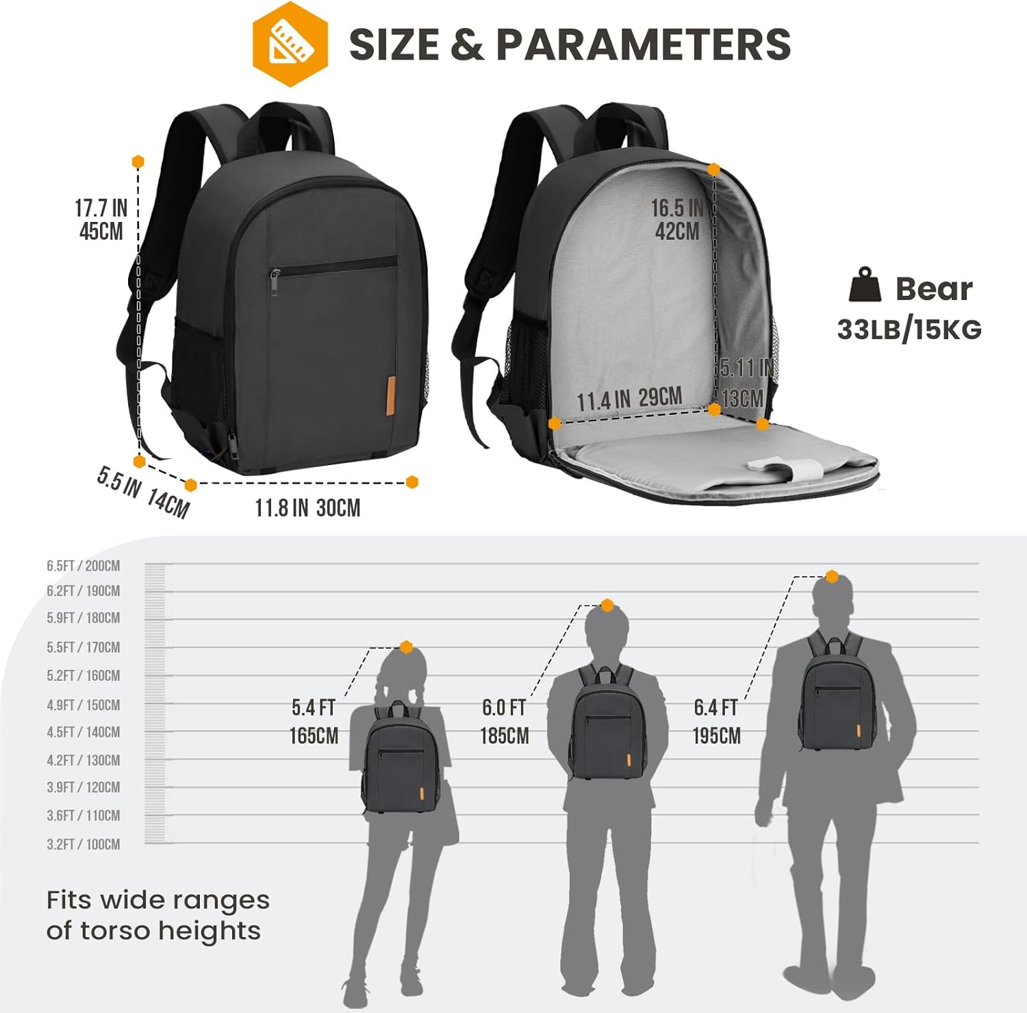 TARION Bolsa para cámara DSLR Mochila para cámara con cubierta impermeable para laptop, compartimento para fotografía, bolsa de fotos para mujeres y