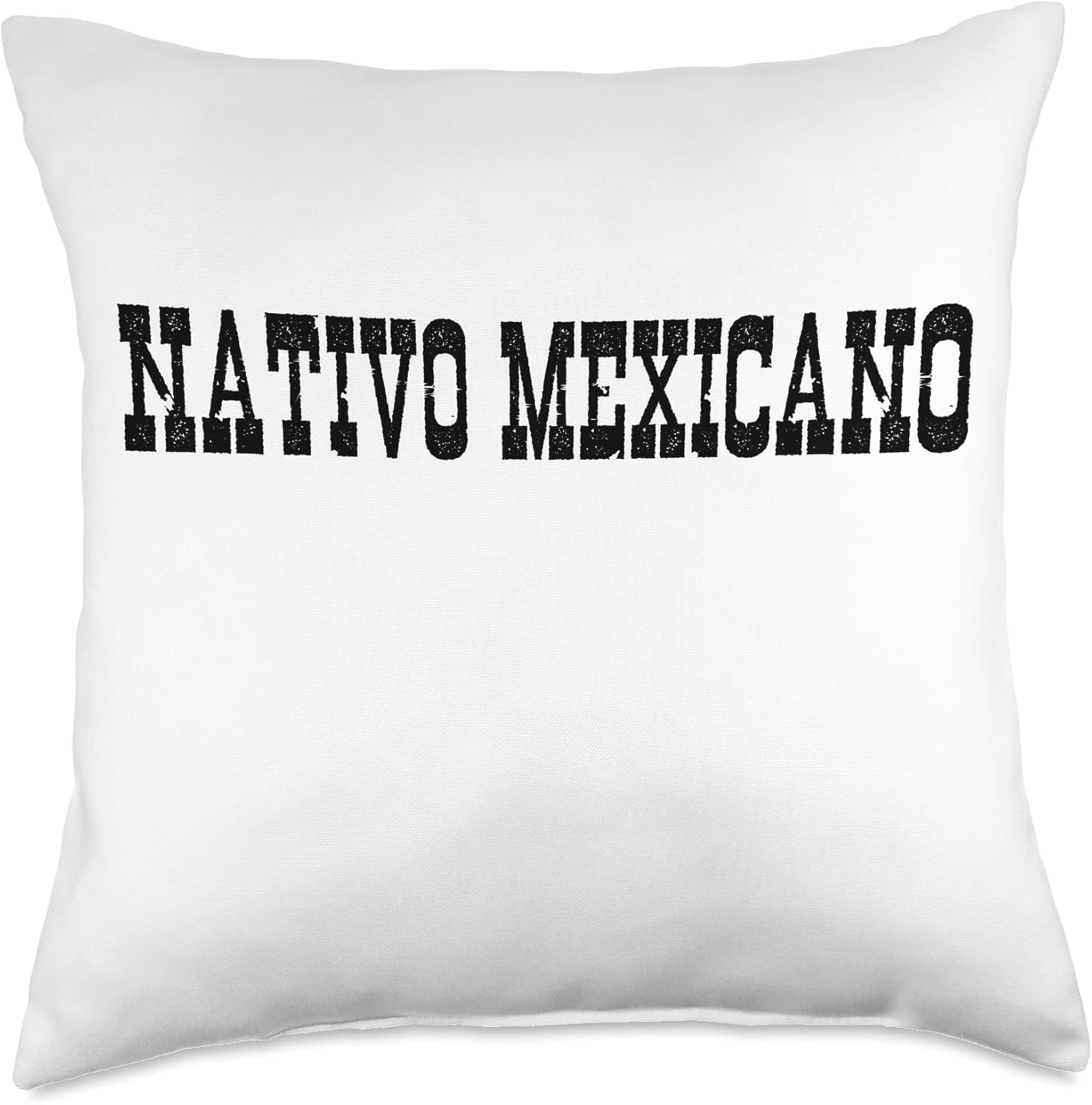 Mexican Born United States Mexico Citizen Spanish Mexican American Native Citizen Mexico Nativo Mexicano Women Throw Pillow, 18×18, Multicolor