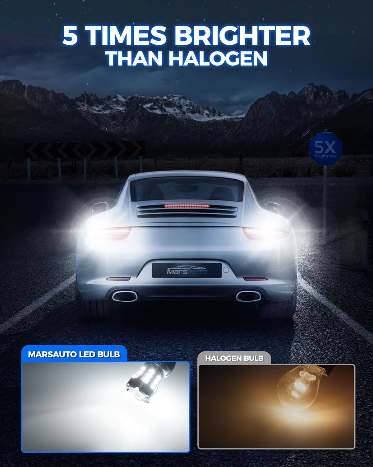 Marsauto Bombillas LED 921 912 de actualización 2024, T15 para luz de respaldo inversa, W16W 906 904 902 922 bombilla de carga para camión, 2800