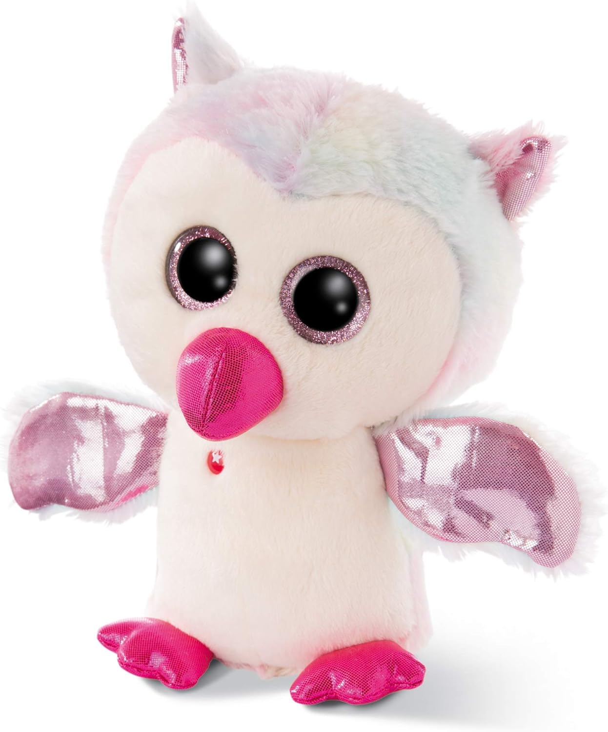 NICI 46623 GLUBSCHIS – Búho de peluche (9.8 in), multicolor