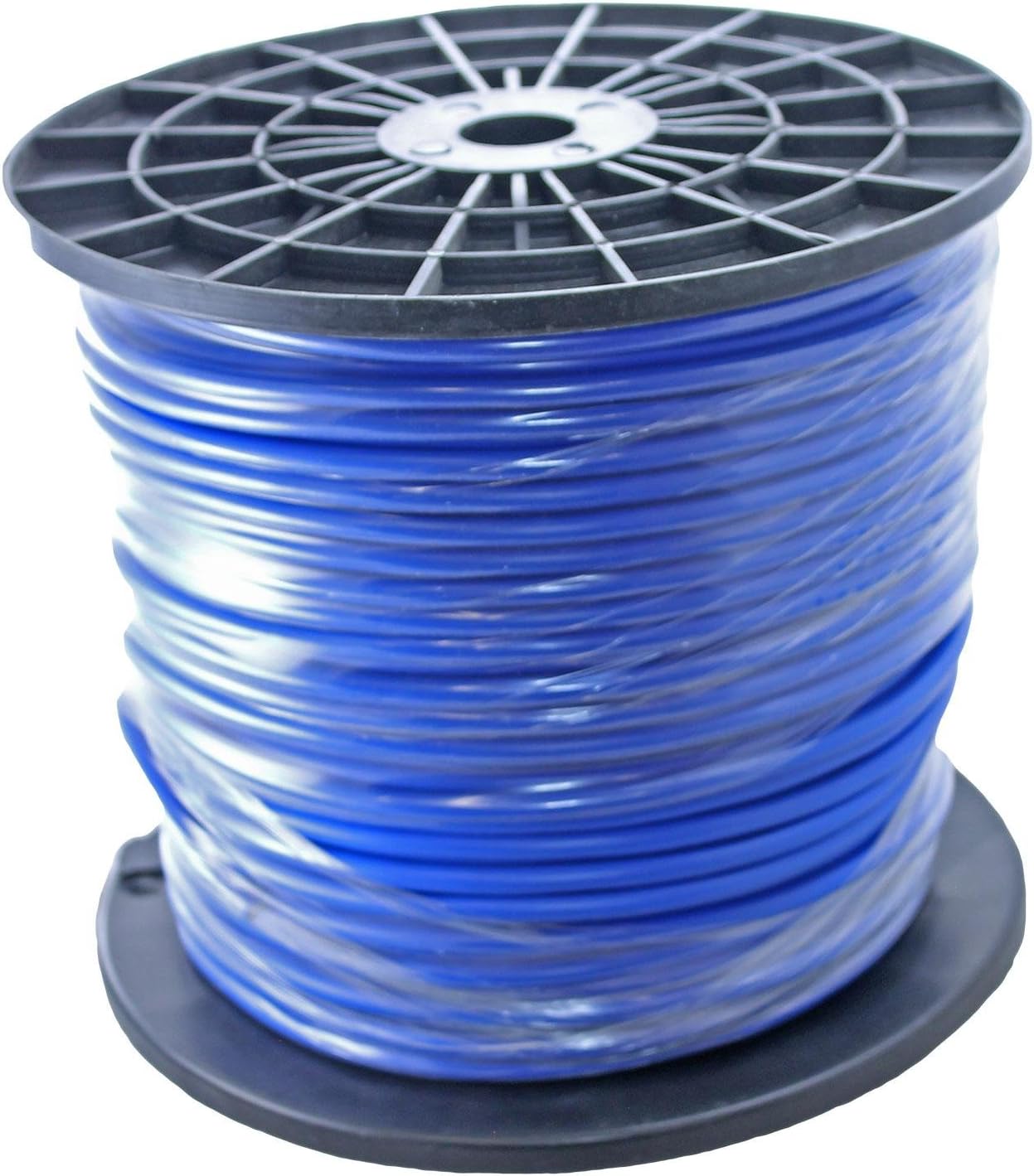 Yovus Carrete de 500 pies de cable de audio profesional blindado equilibrado de 20awg para XLR TRS 2 – Azul