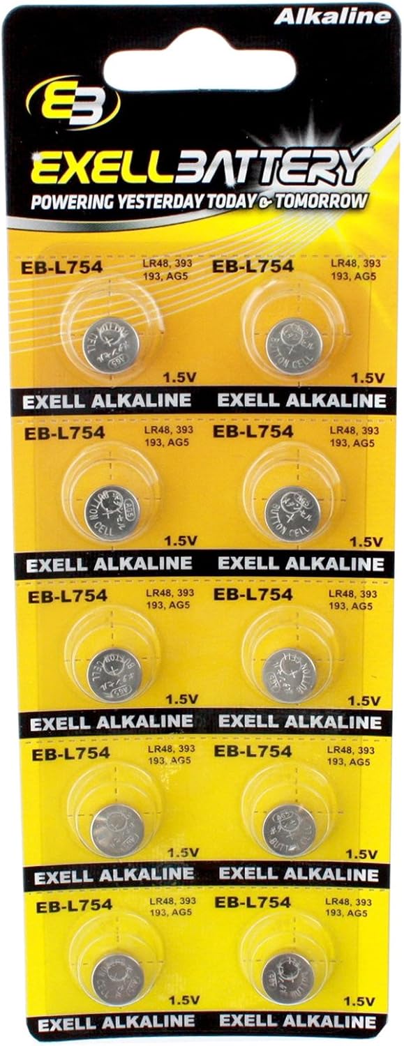 Kit de baterías esenciales de 51 piezas L626 L921 L1154 L754 L1131 y abridor de reloj