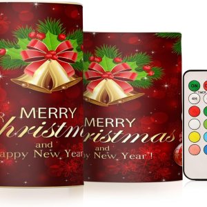 Kcldeci Velas sin llama, copos de nieve de Navidad, bolas de Navidad, velas LED sin llama, velas LED sin llama, velas de pilar sin llama para Kcldeci Velas sin llama, copos de nieve de Navidad, bolas de Navidad, velas LED sin llama, velas LED sin llama, velas de pilar sin llama para