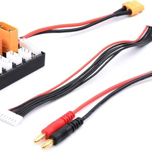 Readytosky XT30 XT60 XT90 JST T Conector Lipo Batería Multi Cargador 2-6S Lipo Batería Junta de carga paralela para Imax B6 B6AC IDST Q6 Lite Readytosky XT30 XT60 XT90 JST T Conector Lipo Batería Multi Cargador 2-6S Lipo Batería Junta de carga paralela para Imax B6 B6AC IDST Q6 Lite