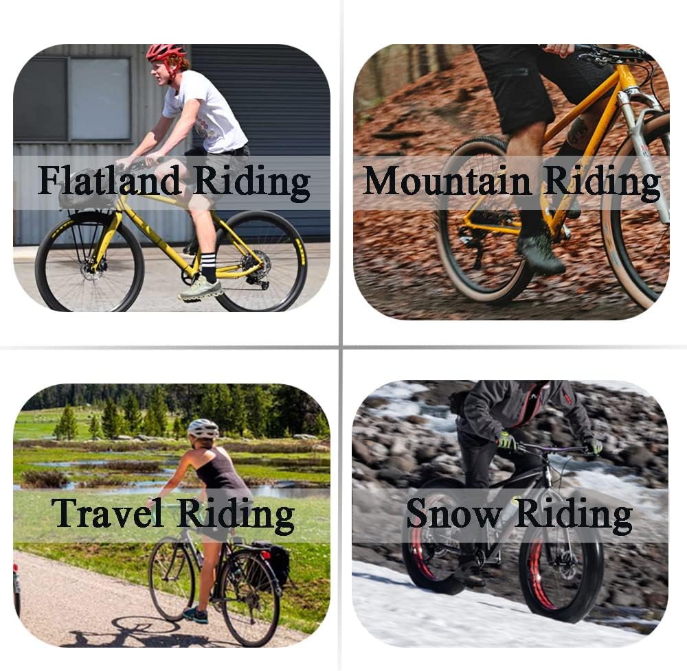 BUCKLOS MTB – Grüeta cuadrada cónica de 6.693in, 104 BCD de montaña estrecho de dientes anchos 323436384042T, plato redondo y ovalado de una sola