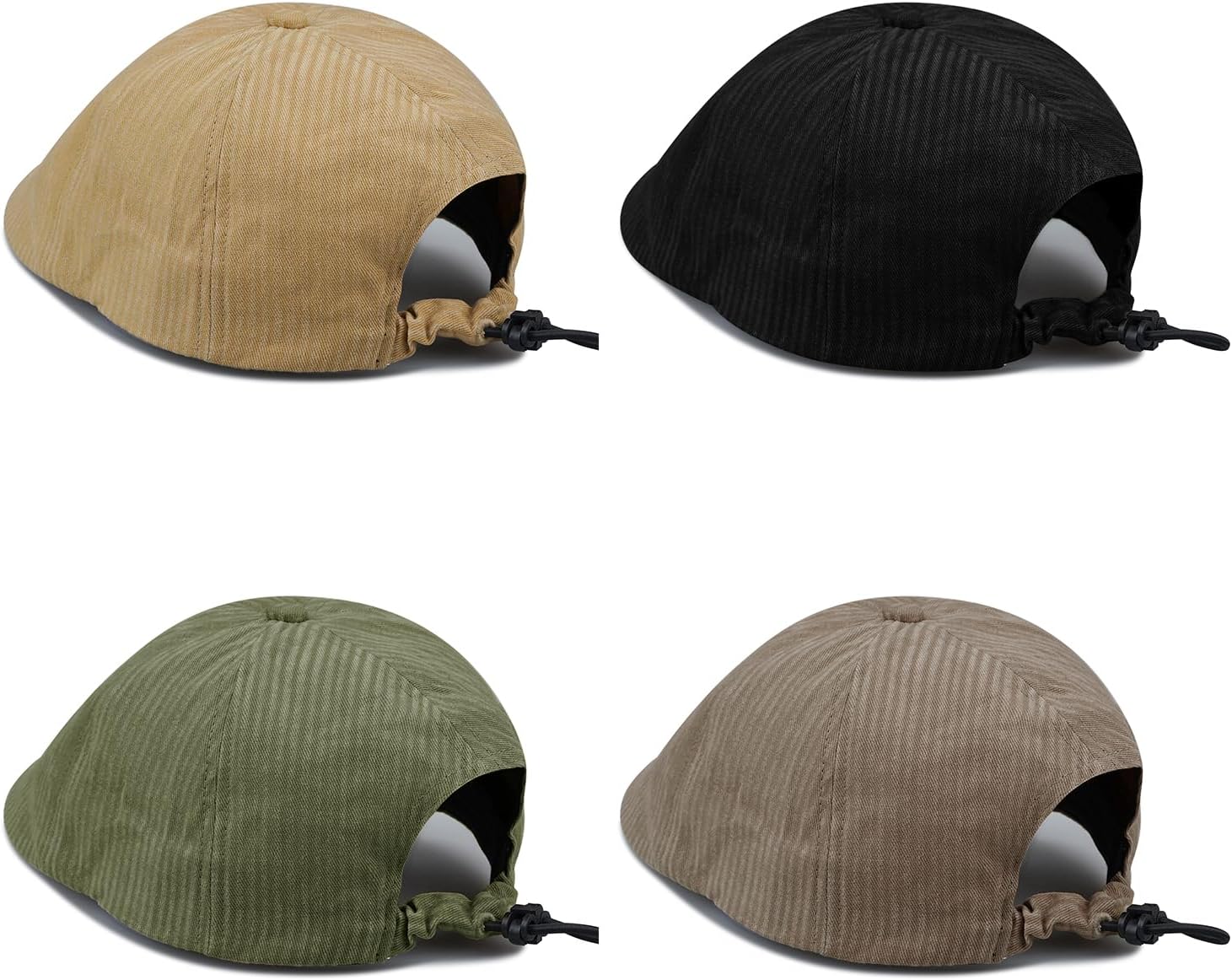 Croogo Ivy Cabbie Cap Hooligan Driver Snap Hat Newsboy – Boina de caza, gorra plana con protección solar para hombre