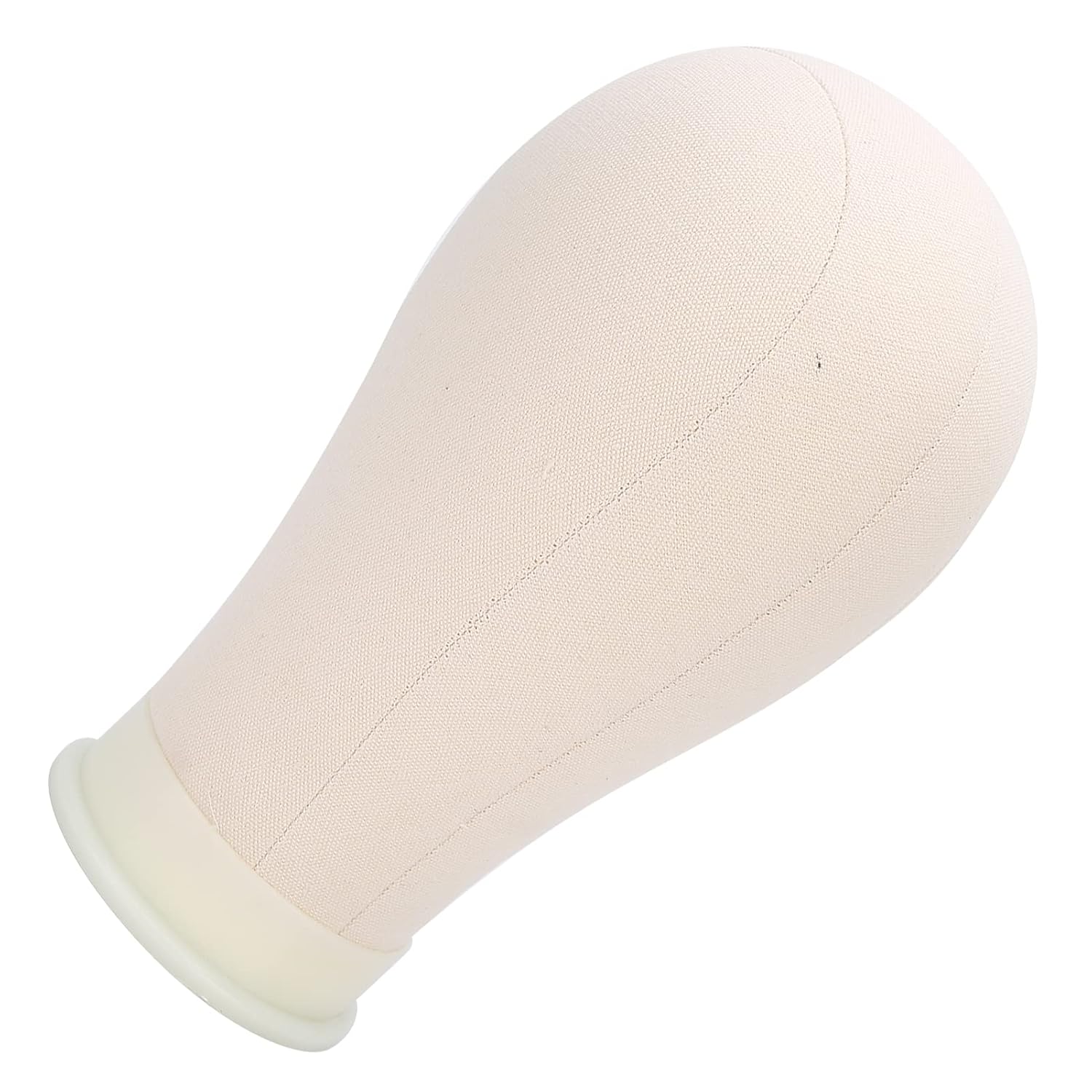 Cabeza de maniquí de lona de corcho de 21 a 22 pulgadas, cabeza de lona de corcho para pelucas, para hacer pelucas, práctica de estilo, maniquí de