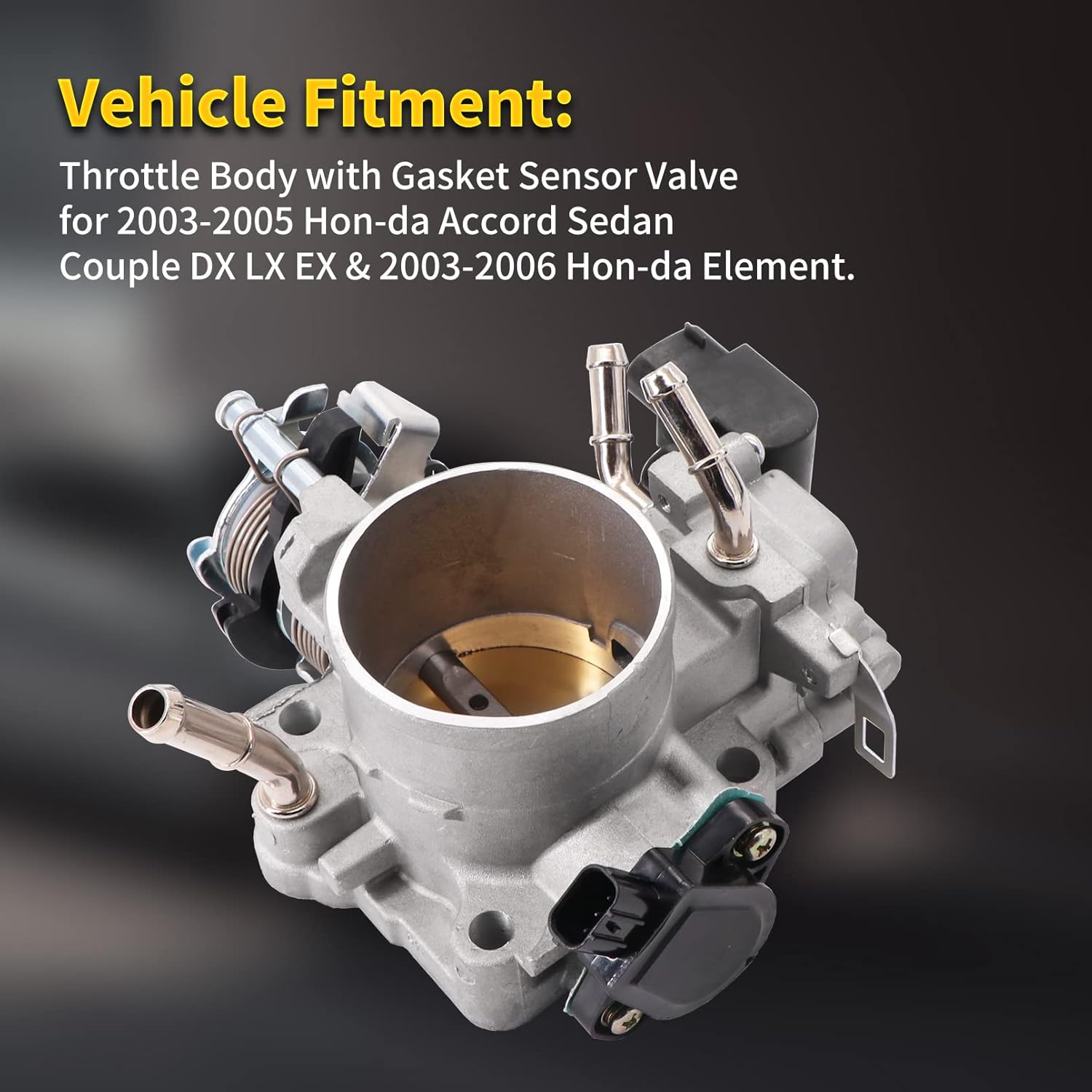 Cuerpo del acelerador para 2003 2004 2005 Accord DX LX EX 2.4L 2003 2004 2005 2006 Element 2.4L 16400RAAA61 16400RAAA62 16400RAAA63