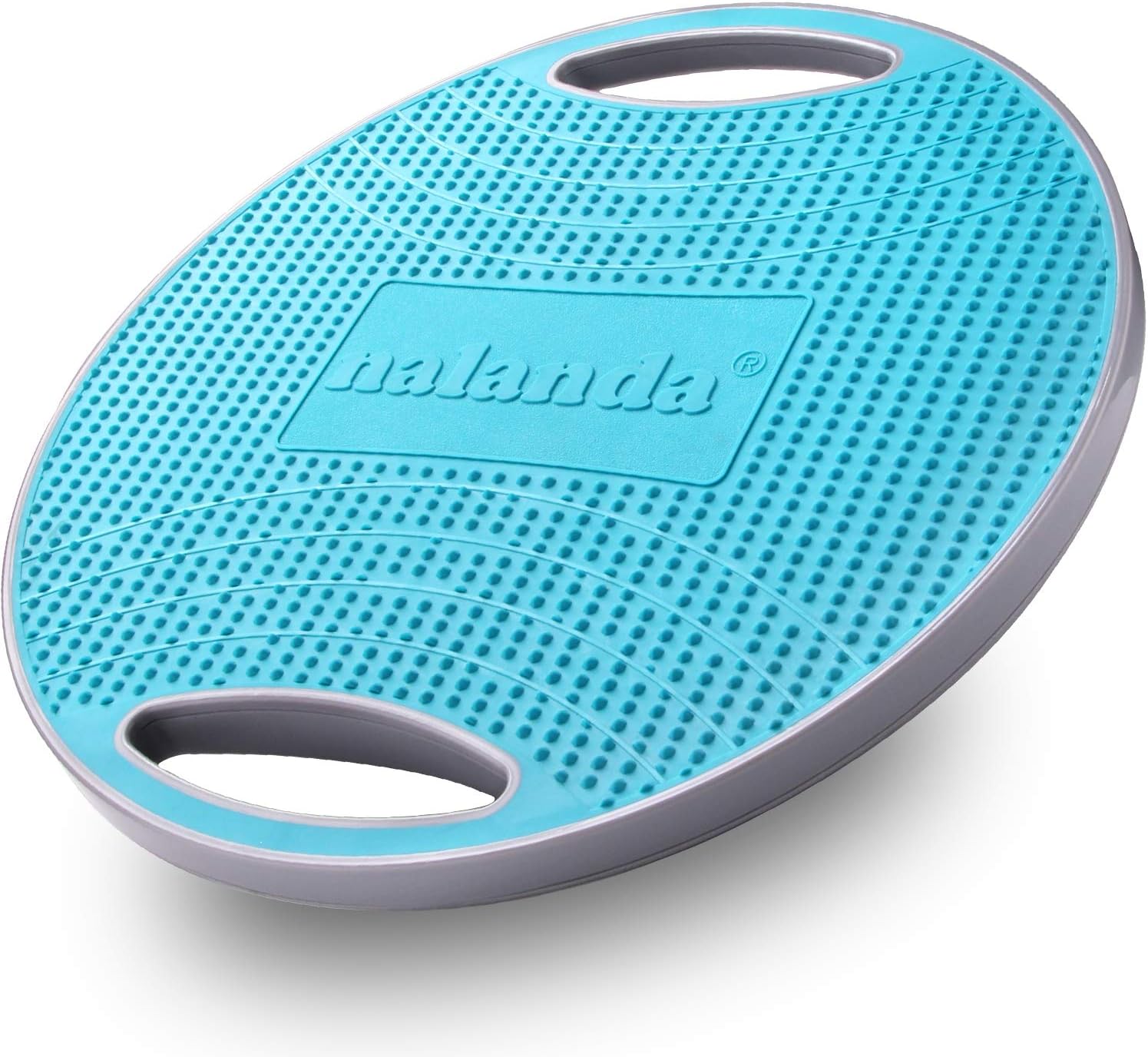 NALANDA Tabla de equilibrio oscilante, entrenador básico para entrenamiento de equilibrio y ejercicio, material saludable antideslizante TPE Bump