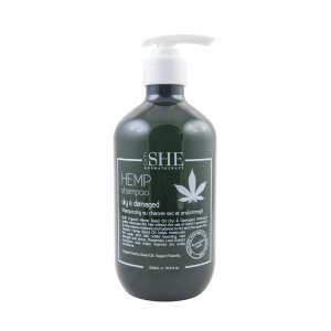 Om She Champú seco y dañado con aceite de semilla de cáñamo para aromaterapia Om She Champú seco y dañado con aceite de semilla de cáñamo para aromaterapia