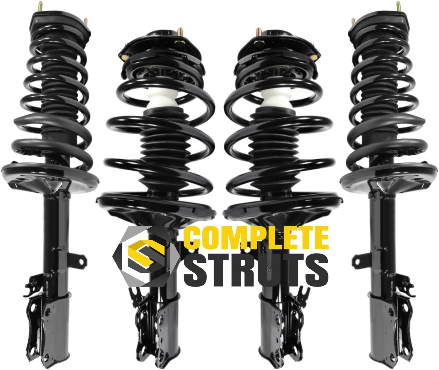 COMPLETESTRUTS – Conjunto completo de puntal delantero y trasero con resortes helicoidales de repuesto para Toyota Avalon V6 1997-2003 – Juego de 4
