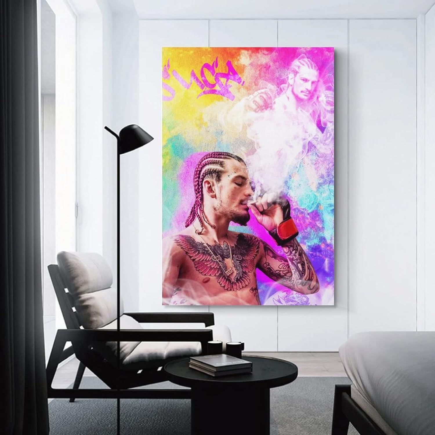 Sean O’Malley – Póster de arte de estrella de boxeo para regalo, póster de pintura en lienzo, arte de pared, decoración moderna, enmarcado, sin