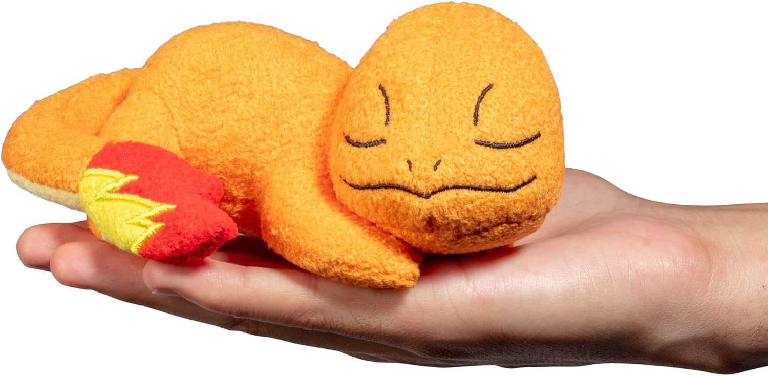 Pokémon – Paquete de 3 peluches de 5 pulgadas, Charmander y Bulbasaur con licencia oficial. Añade a tu colección. Juguete de peluche coleccionable