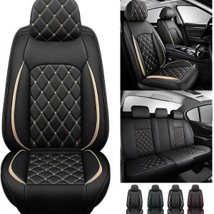 Funda de asiento de coche de 5 asientos, para VW Volkswagen T-Prime Taigo Saveiro GOL Routan Nivus Virtus Fox naranja, asiento delantero y trasero Funda de asiento de coche de 5 asientos, para VW Volkswagen T-Prime Taigo Saveiro GOL Routan Nivus Virtus Fox naranja, asiento delantero y trasero