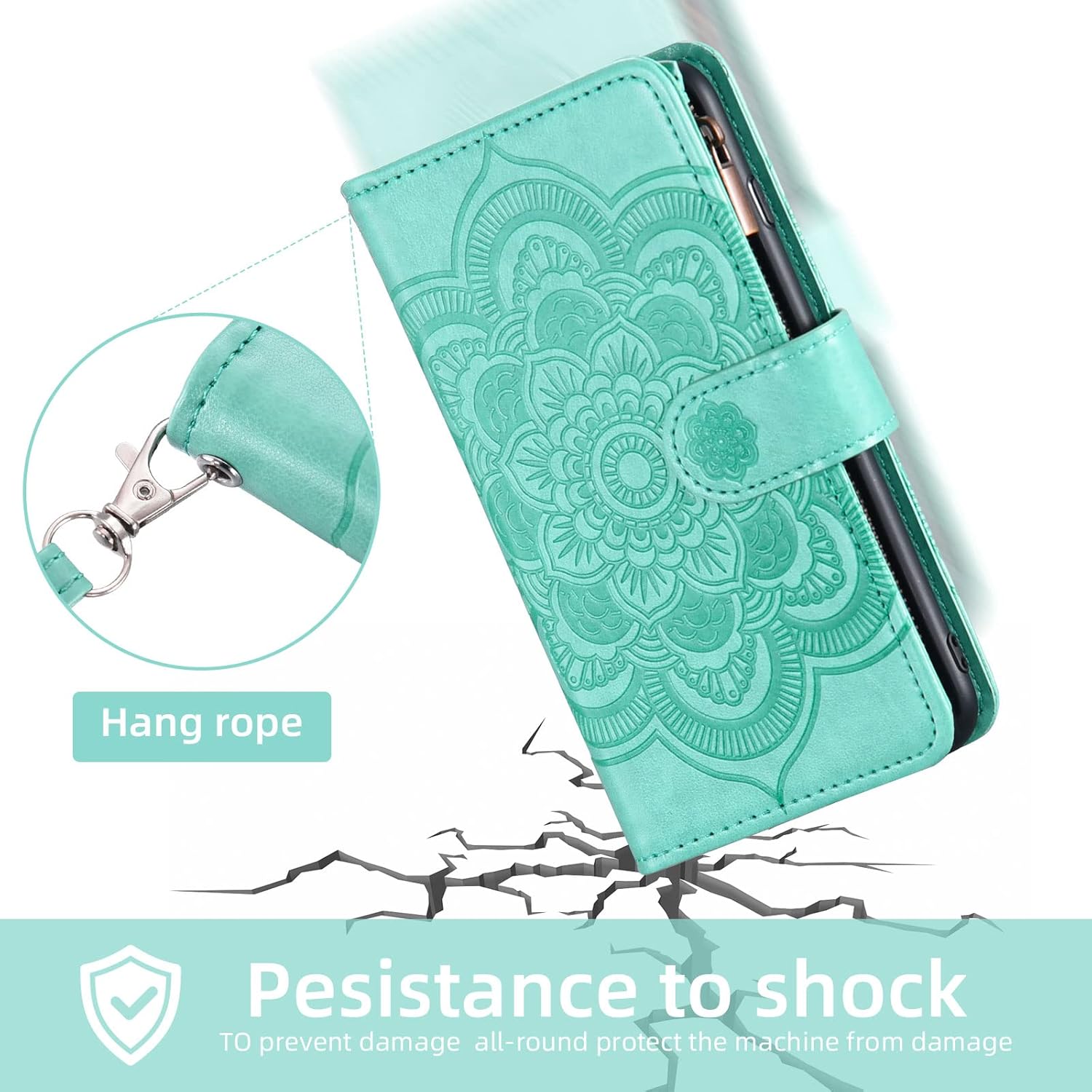Asuwish Compatible con Samsung Galaxy S21 Ultra Glaxay S21ultra 5G – Funda tipo cartera y protector de pantalla de vidrio templado para Gaxaly 21S S