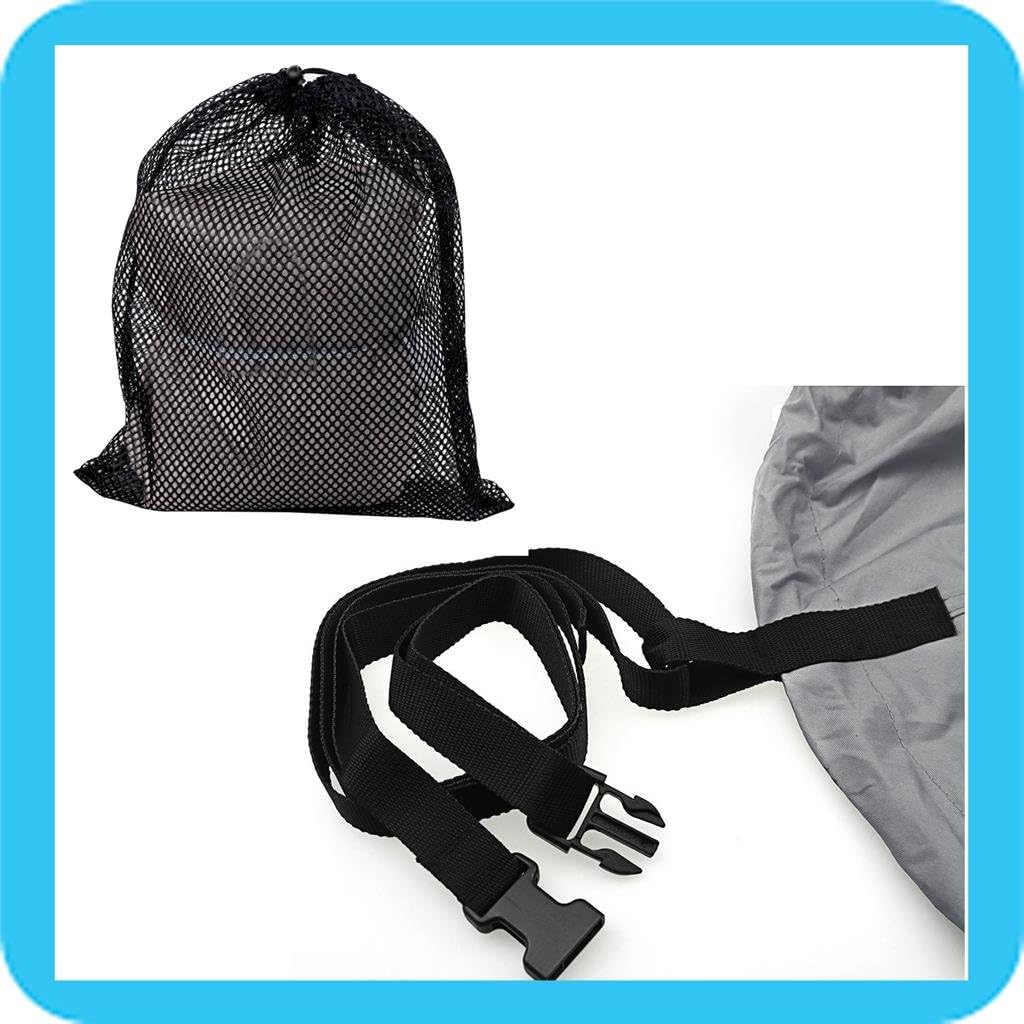 SBU Cubierta para barco para Monterey 200 LS MONTURA BOWRIDER IO 2002-2004 Heavy Duty