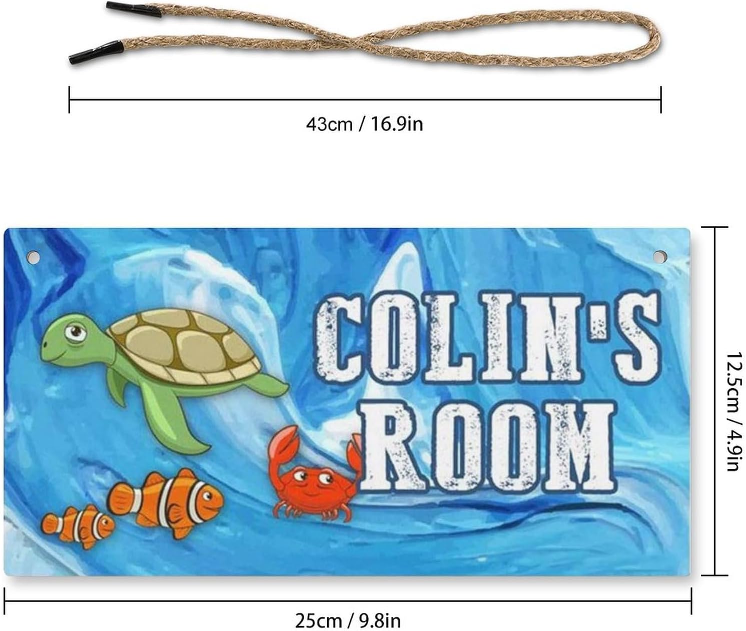 Letrero personalizado para habitación de niños y niñas, decoración de pared con nombre personalizado para niños, bebés, cuarto de bebé, puerta