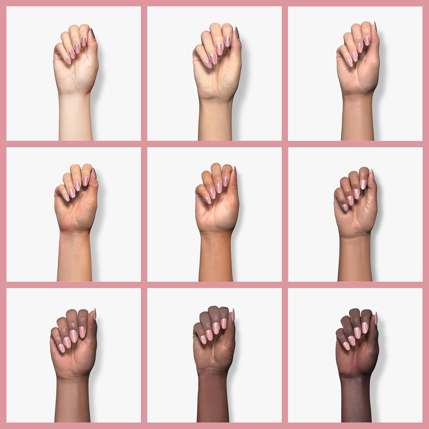 CANNI Esmalte de uñas de gel rosa, 1 unidad de 0.6 fl oz (0.5 fl oz), esmalte de gel de color rosa gelatina, juego de esmalte de uñas en gel