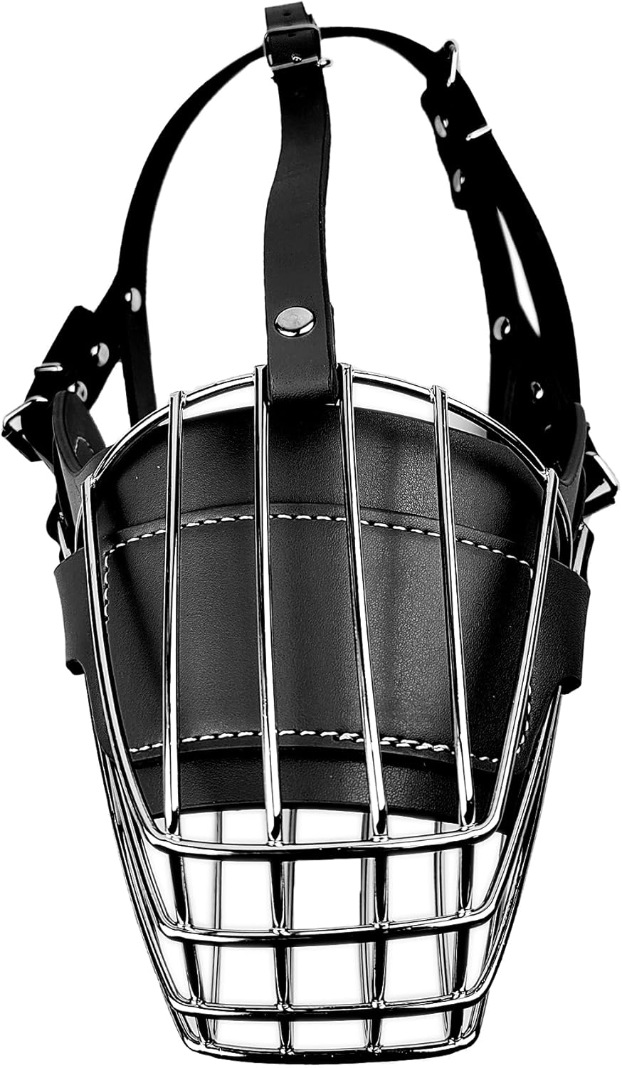 Bozales para perros, bozales de metal para perros, bozales de metal para perros, para morder, ladrar, masticar, bozales para mascotas, color negro 3#