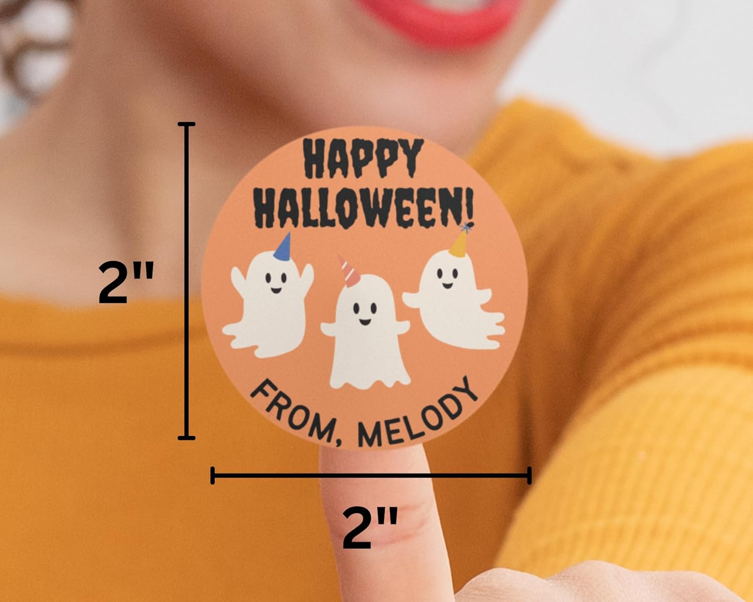 40 calcomanías personalizadas de Halloween para niños, etiquetas personalizadas para regalos de fiesta de clase escolar, hojas de etiquetas de