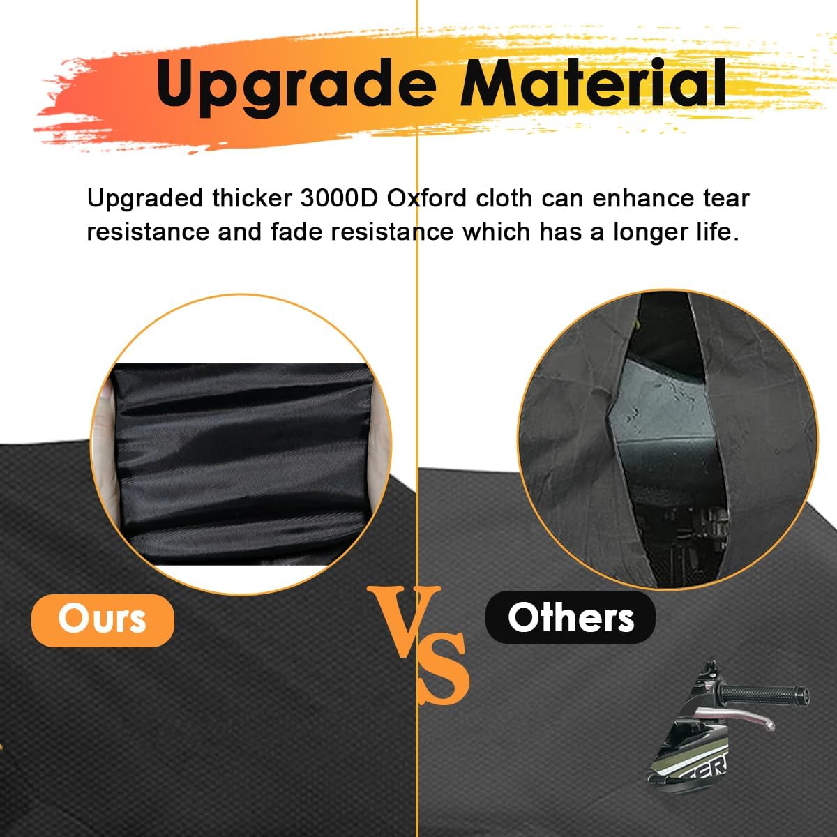 Funda impermeable para ATV 300D 4 ruedas, para todo tipo de clima, para exteriores, para Polaris Kawasaki, Suzuki, Honda-L