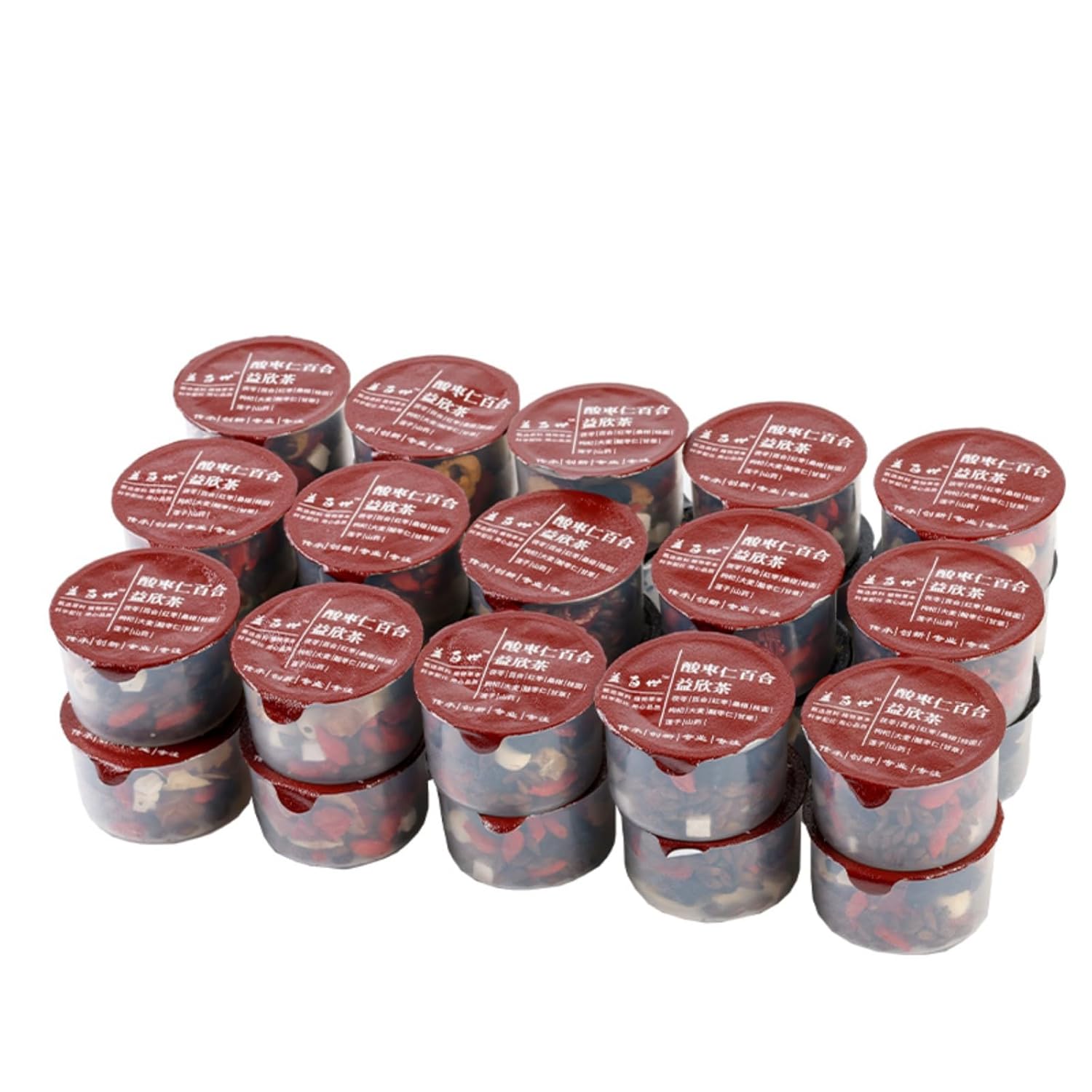 Té de lirio de azufaifo ácido, 0.78 oz x 30 unidades, 100% natural combinado de hierbas