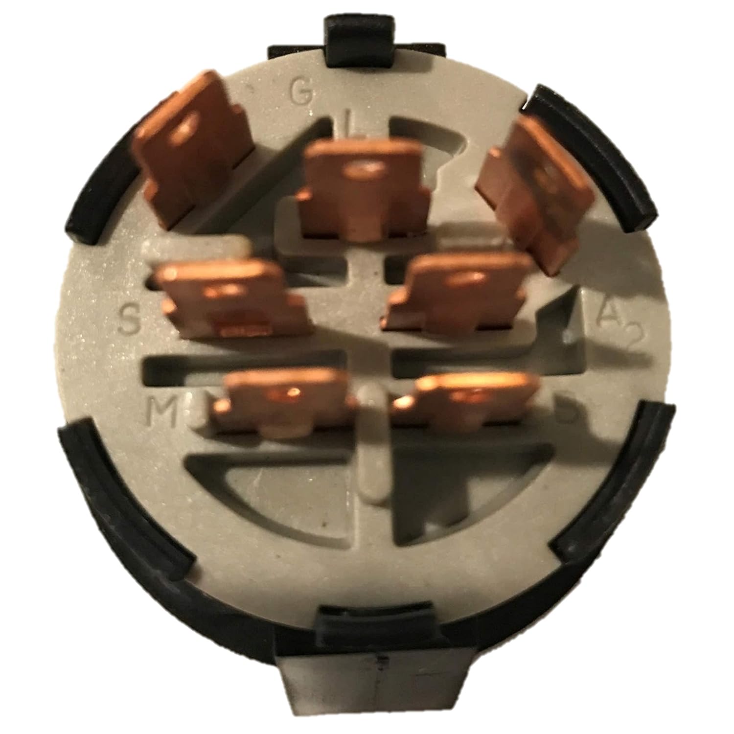 HD Switch Interruptor de encendido de arranque que reemplaza a John Deere L120, L130, G110, 155C, 190C, 92H – Incluye 2 llaves y mosquetón gratis