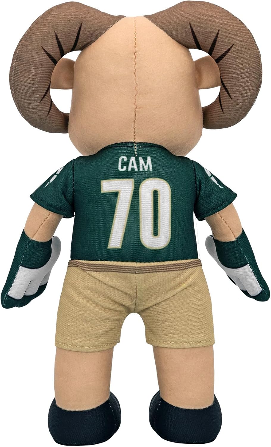 Bleacher Creatures Colorado State Cam The Ram – Figura de peluche de mascota de 10 pulgadas, una mascota para jugar o exhibir