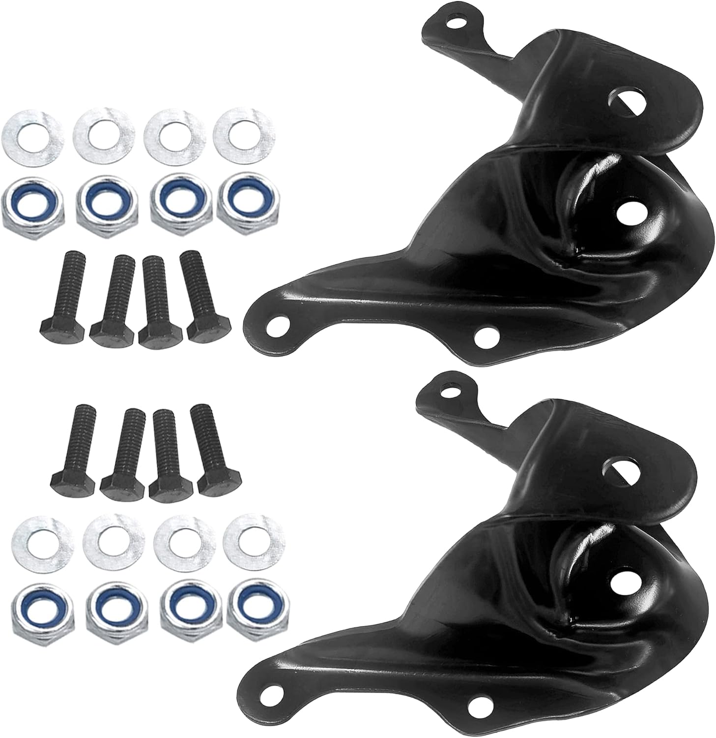 TOM – 2 piezas de soporte de suspensión delantera con resorte de hoja trasera para 1986-1997 para Ford Ranger para Mazda Serie B 722-011