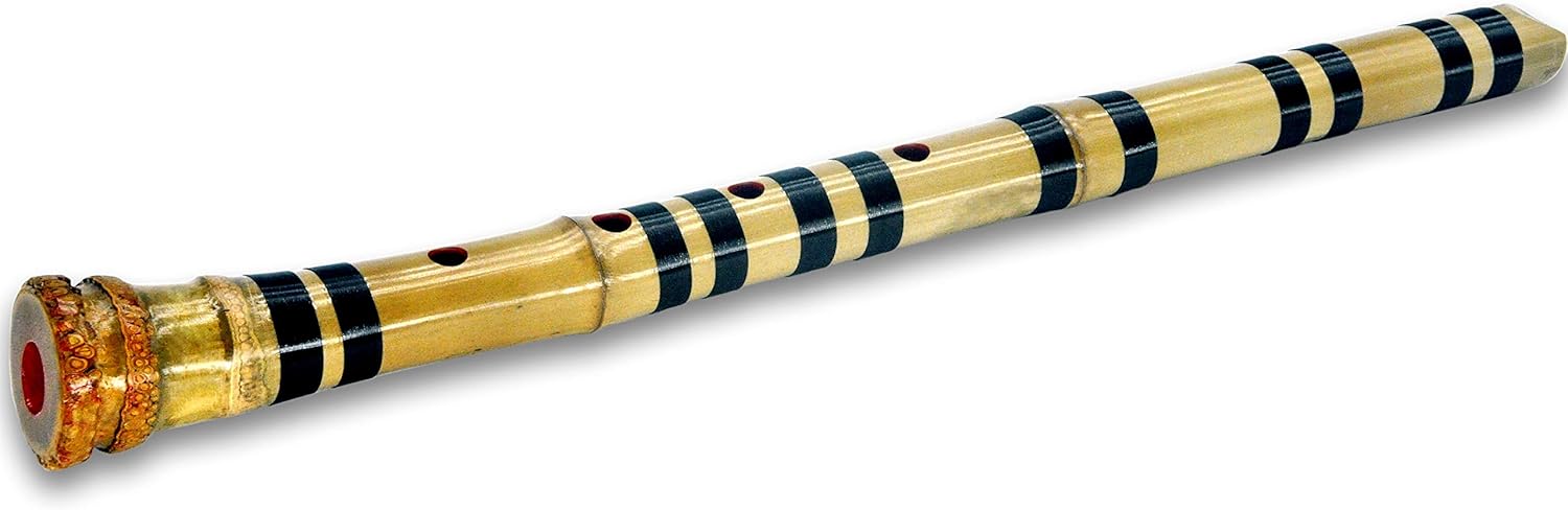 JIM Zen Shakuhachi Flauta pentatónica soplada con raíz de campana natural. TOZAN-ryu 1.8 pies Shakuhachi de calidad, toca todas las ocatavas. Bueno