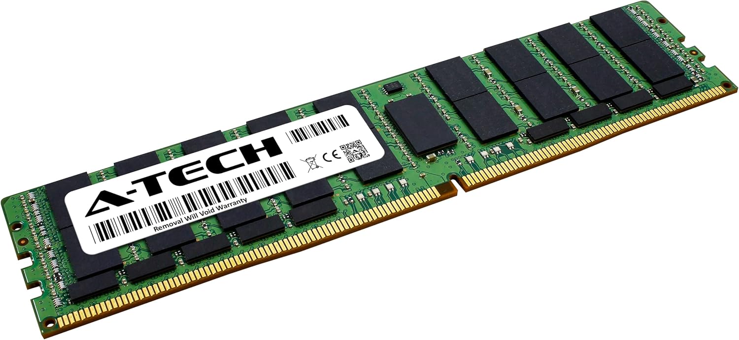 A-Tech Kit de 512 GB (8 x 64 GB) RAM para Supermicro Super X10SRD-F  DDR4 2400MHz PC4-19200 ECC LRDIMM 4Rx4 Carga Reducida Actualización de memoria