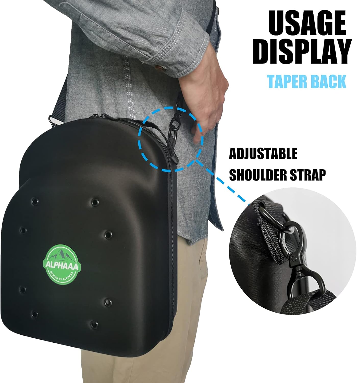 Funda protectora de sombrero de viaje para gorras de béisbol, bolsa de béisbol, soporte para sombreros para viajes (1-6), bolsa de viaje con correa