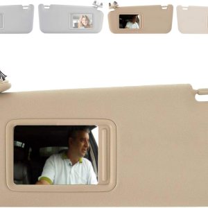 SAILEAD Reemplazo de visera solar compatible con Toyota RAV4 con techo corredizo y luz 74320-42501-B2, para el año 2006 2007 2008 2009 2010 2011 SAILEAD Reemplazo de visera solar compatible con Toyota RAV4 con techo corredizo y luz 74320-42501-B2, para el año 2006 2007 2008 2009 2010 2011