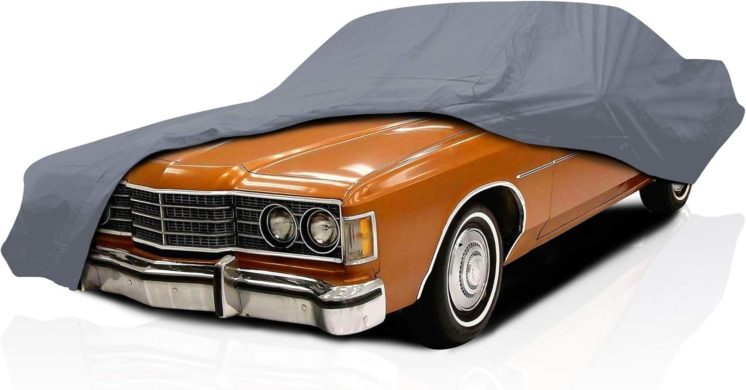 Supreme – Funda de automóvil para Cadillac Fleetwood 1961-1996 Sedan de 4 puertas, transpirable, cobertura completa, ajuste semipersonalizado,