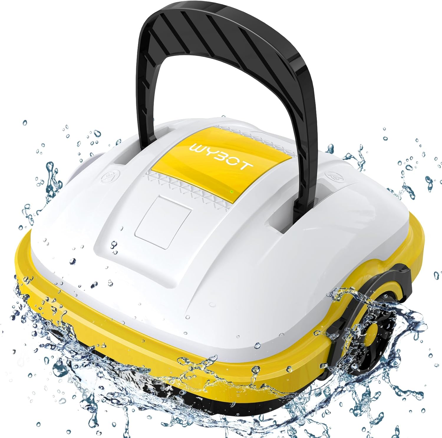 WYBOT Osprey 200 – Limpiador robótico inalámbrico para piscinas, aspiradora automática de piscina, potente succión, doble motor, ideal para piscina
