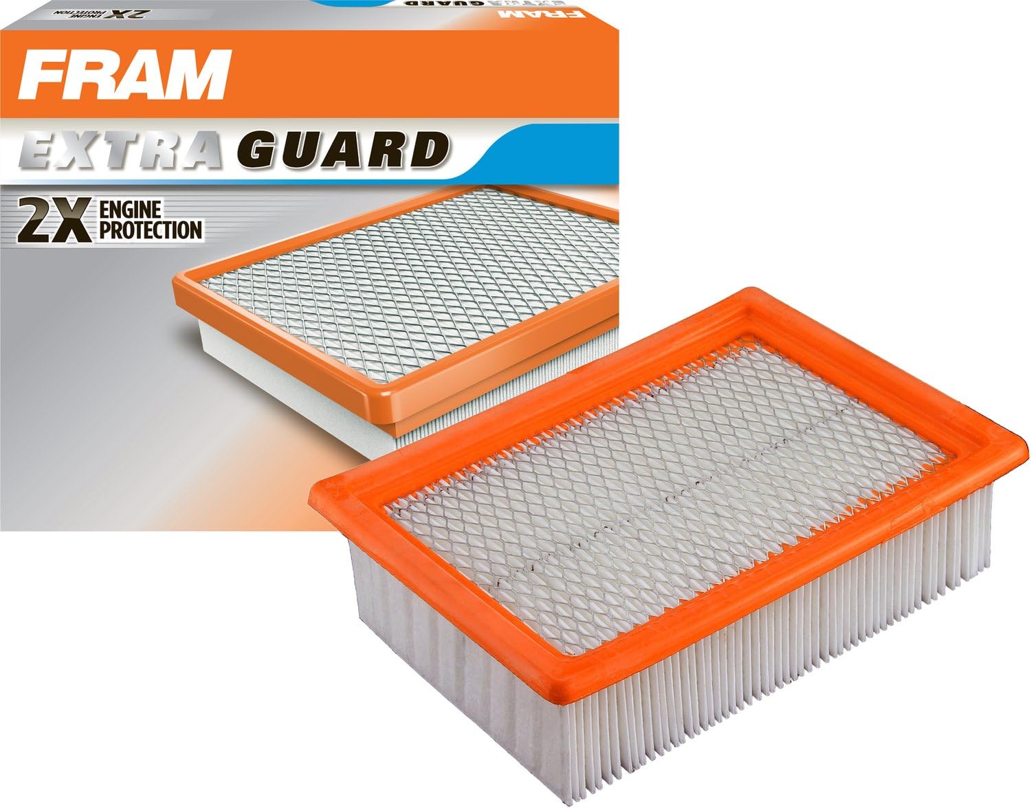 FRAM Extra Guard CA11456 – Filtro de aire de repuesto para modelos seleccionados Ford Transit ConnectEscape (2.5L), proporciona protección de filtro