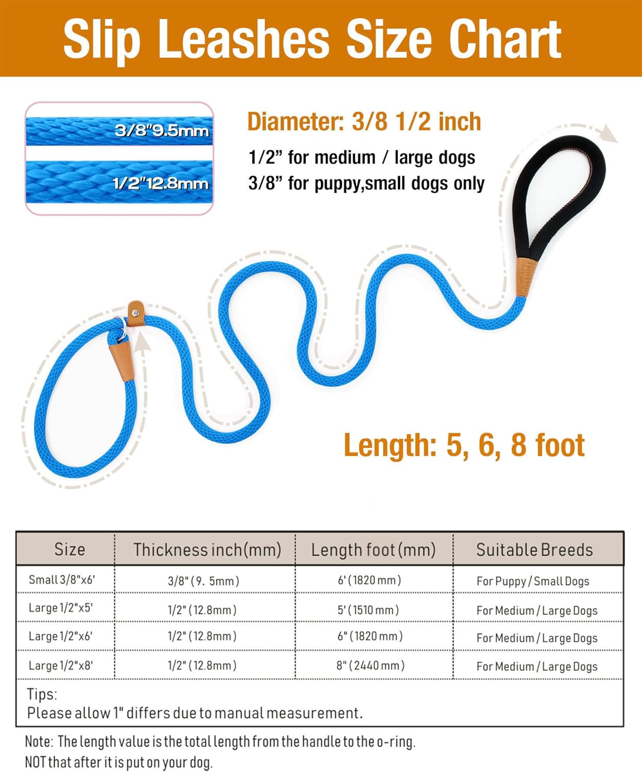 lynxking Paquete de 2 correas antideslizantes para perros de 6 pies, resistentes y trenzadas, correas de entrenamiento para perros medianos, grandes