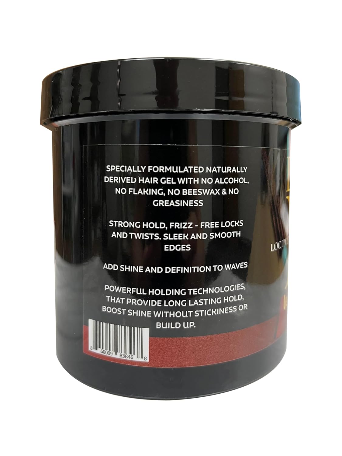LOC N Twists Braids Wave Edge Gel Extra Strong Hold, 16 oz.15.1 fl oz. (aroma a hierba de limón) – Recién actualizado – (paquete de 2)
