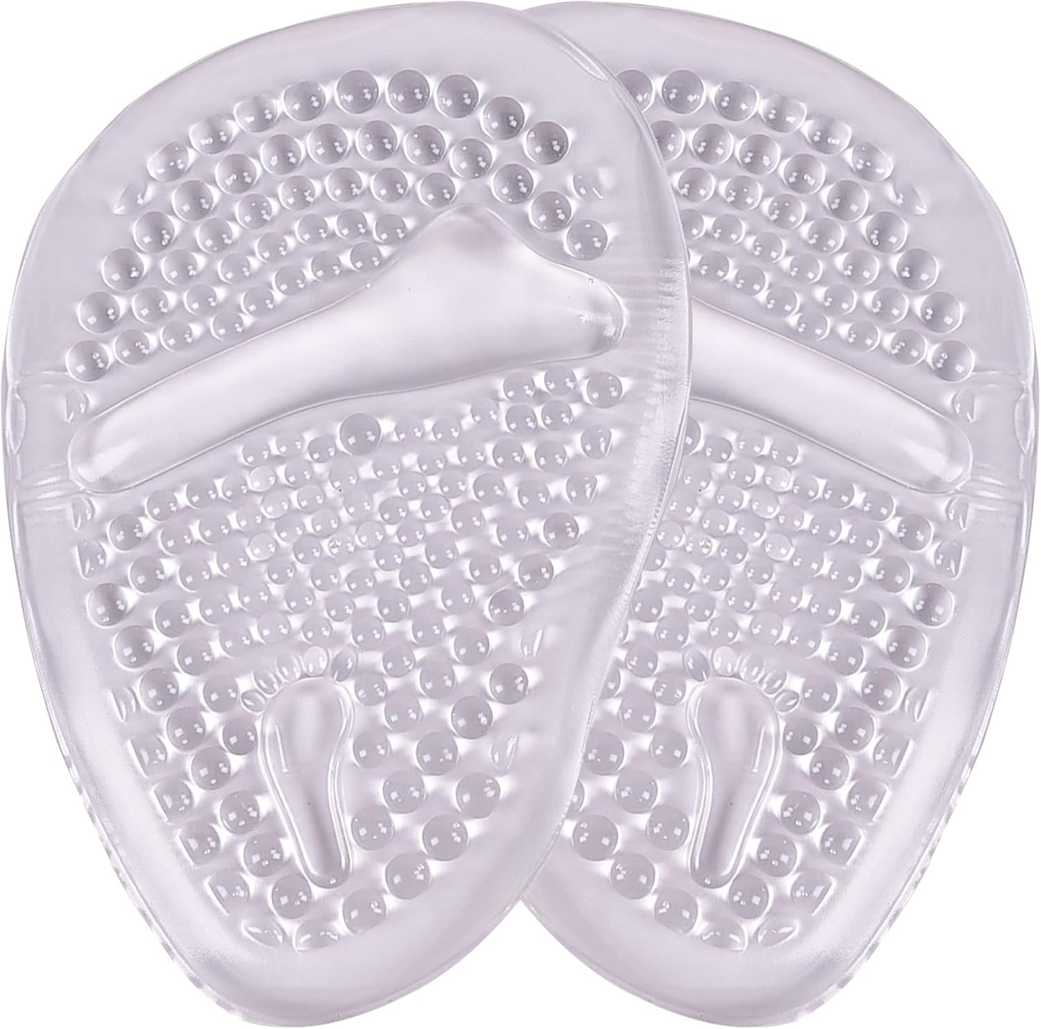 COMFY LIF Almohadillas metatarsianas para mujer (2 pares de almohadillas para pies), alivio del dolor y comodidad durante todo el día, talla única,
