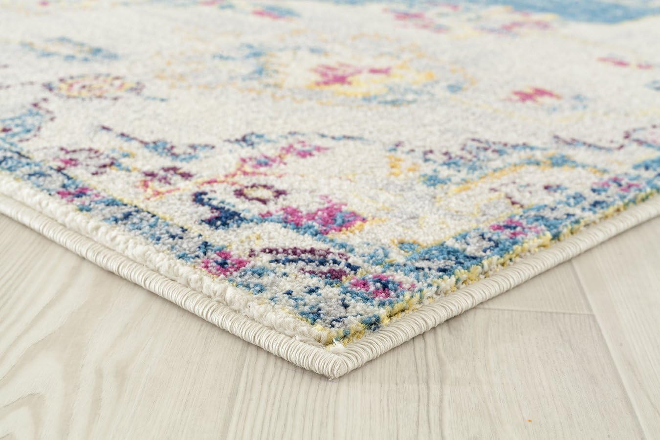 United Weavers Abigail Mireya – Alfombra de pasillo, 2 pies 7 pulgadas x 7 pies 2 pulgadas, color azul