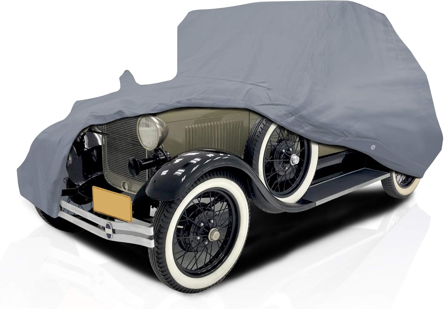 Cubierta de coche de 5 capas para Ford modelo A 1928-1931 Coupe convertible de 2 puertas semipersonalizada, cobertura completa de contaminación,