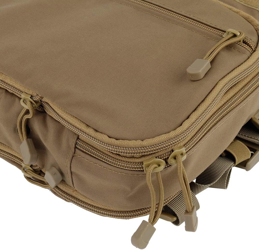 Mochila táctica, mochilas militares MOLLE para hombres, al aire libre, caza, camping, airsoft, expansible (Multicam), T, Viajar