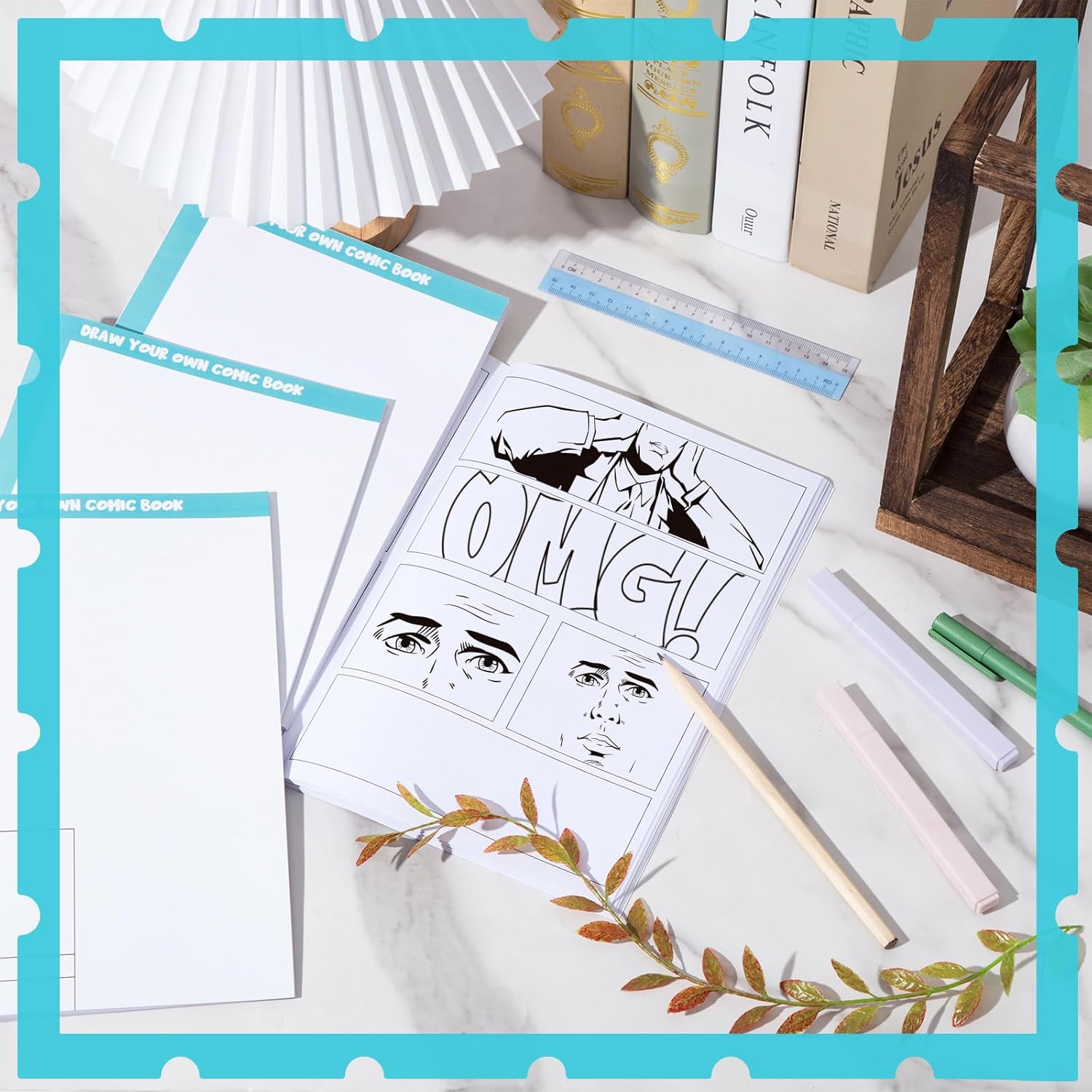 3 piezas de cómics en blanco de 6.6 x 10 pulgadas con paneles, dibuja tú mismo, plantillas de dibujos de cómics, diseños variados, diseños de