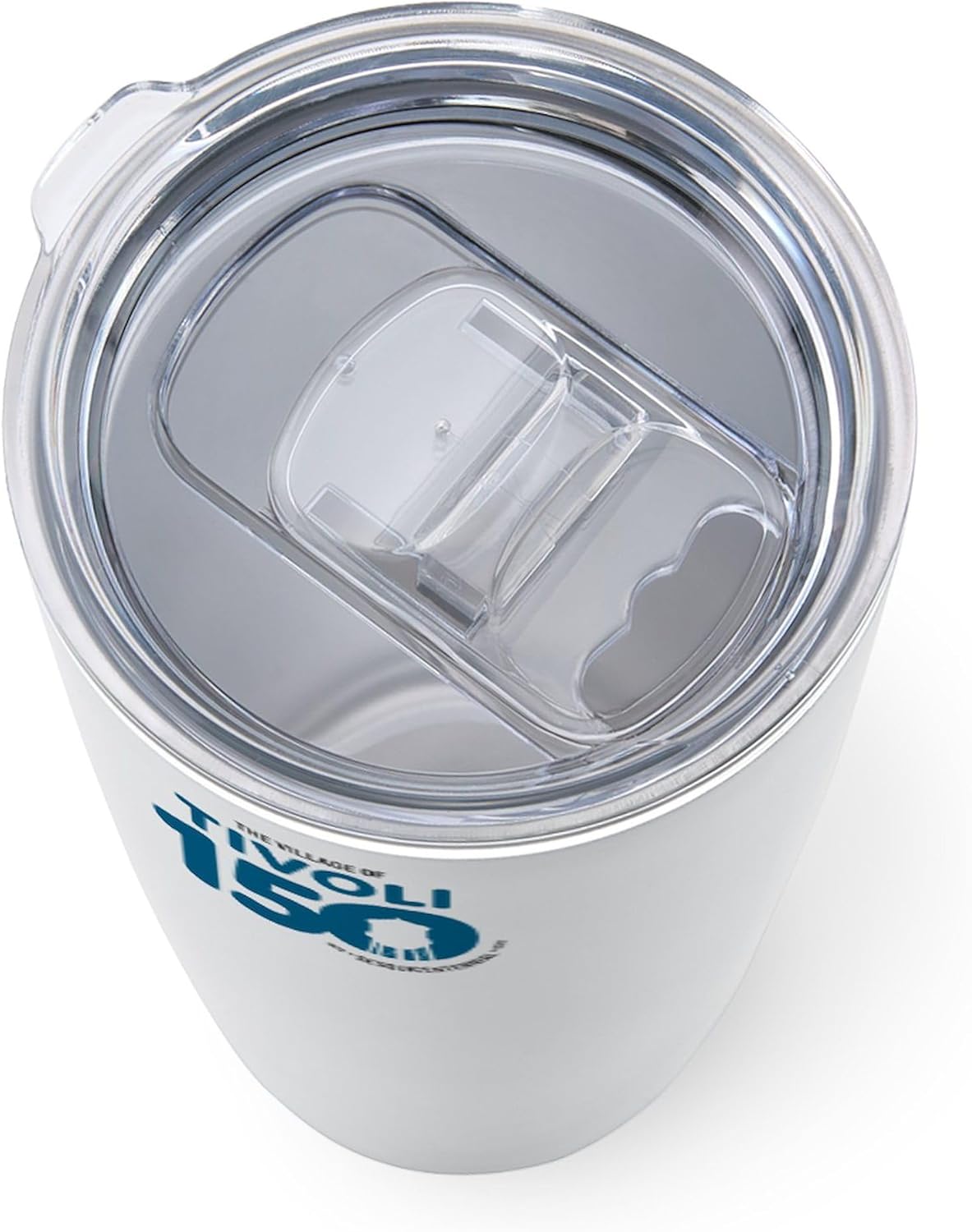CafePress Tivoli Water Tower 16 Oz Steel Travel Mugs Stainless Steel Travel Mug, Insulated 20 oz. Coffee Tumbler