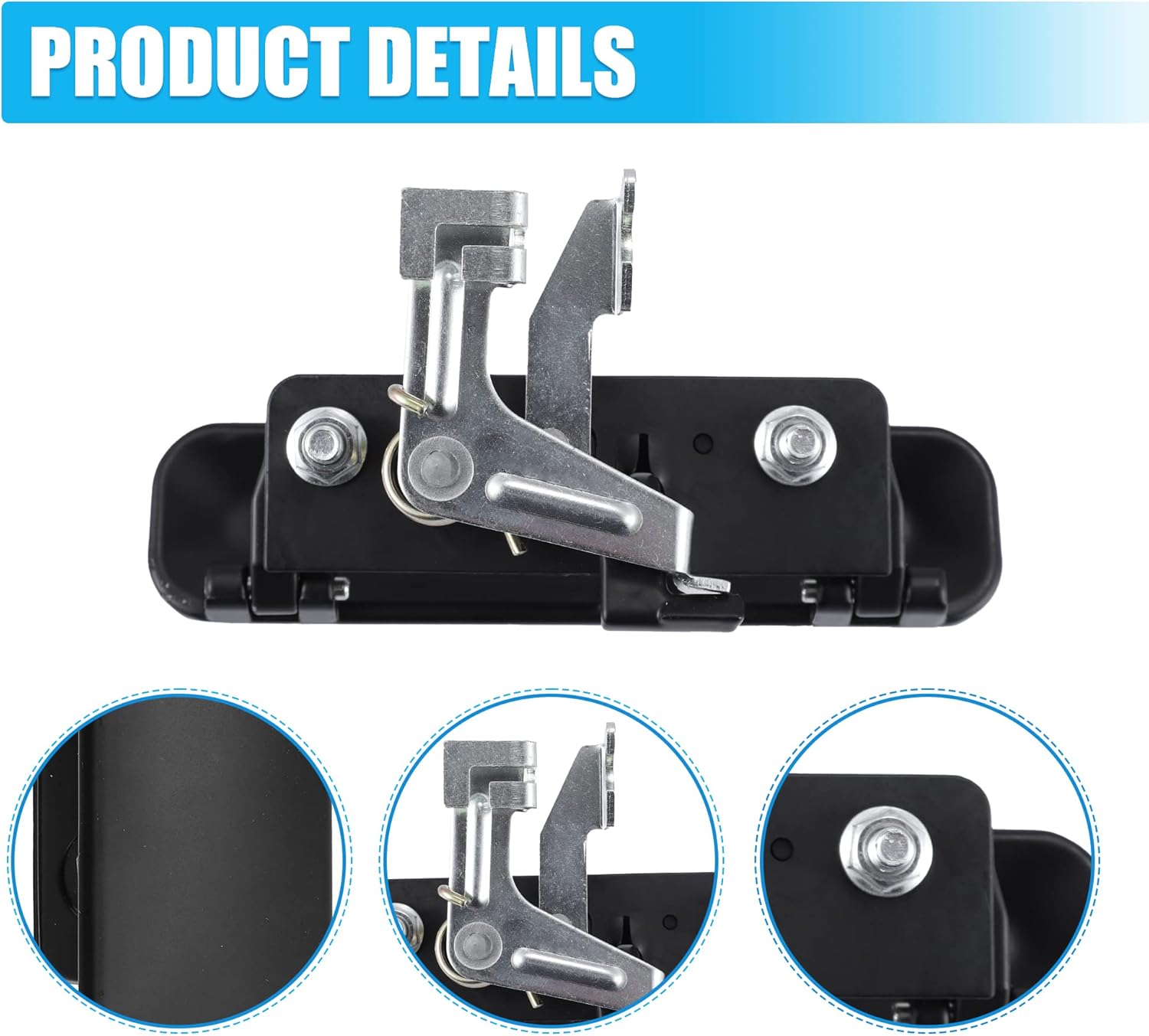 X AUTOHAUX Manija de puerta exterior exterior de carga trasera para Ford E150 E250 E350 E450 E550 Econoline Van 6C2Z15434A20A manija de puerta