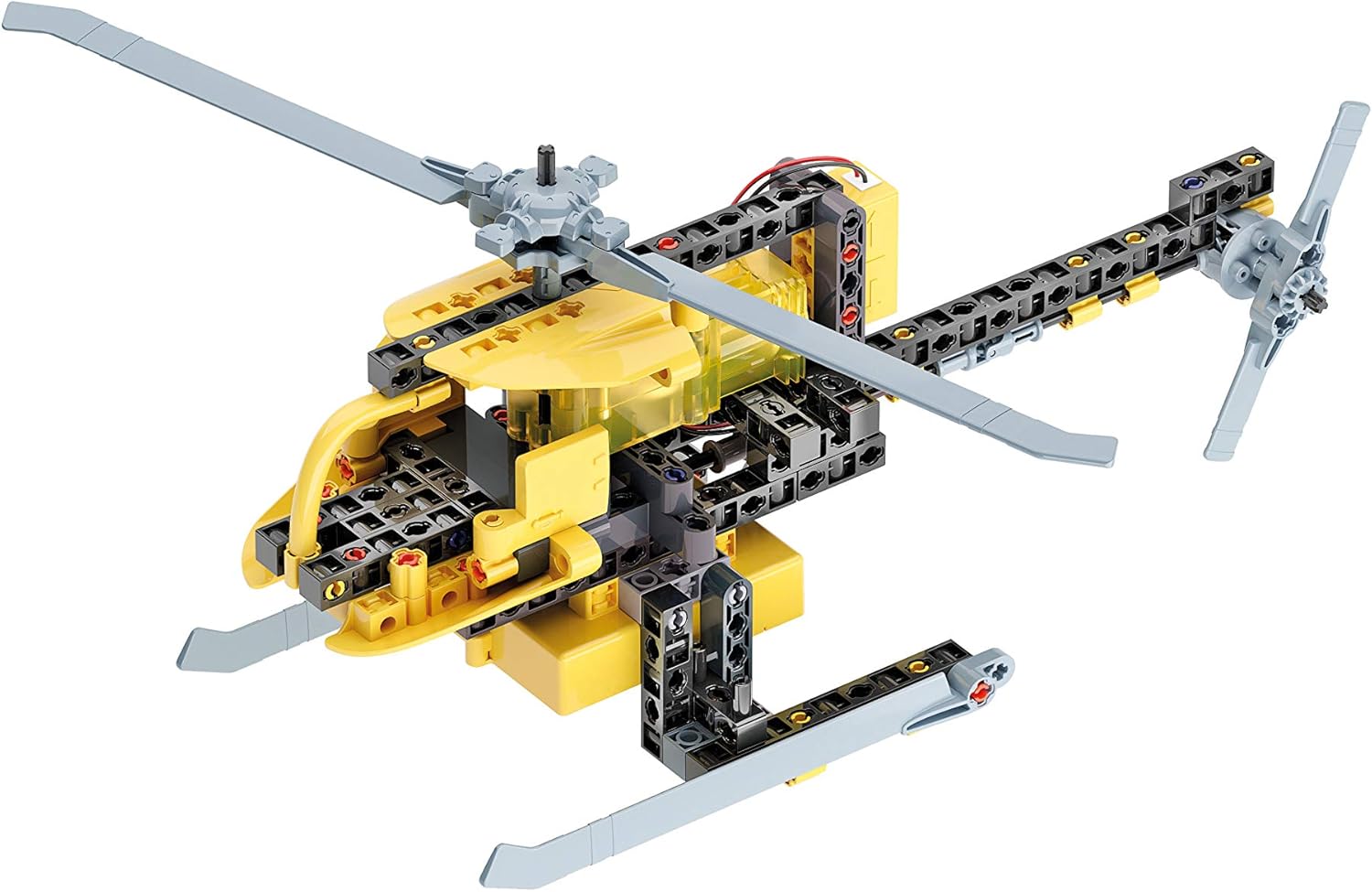 Clementoni – Laboratory of Mechanics-Helicopter-Construction Set (Italian Version) -Made in Italy, 8 Years+, 19176