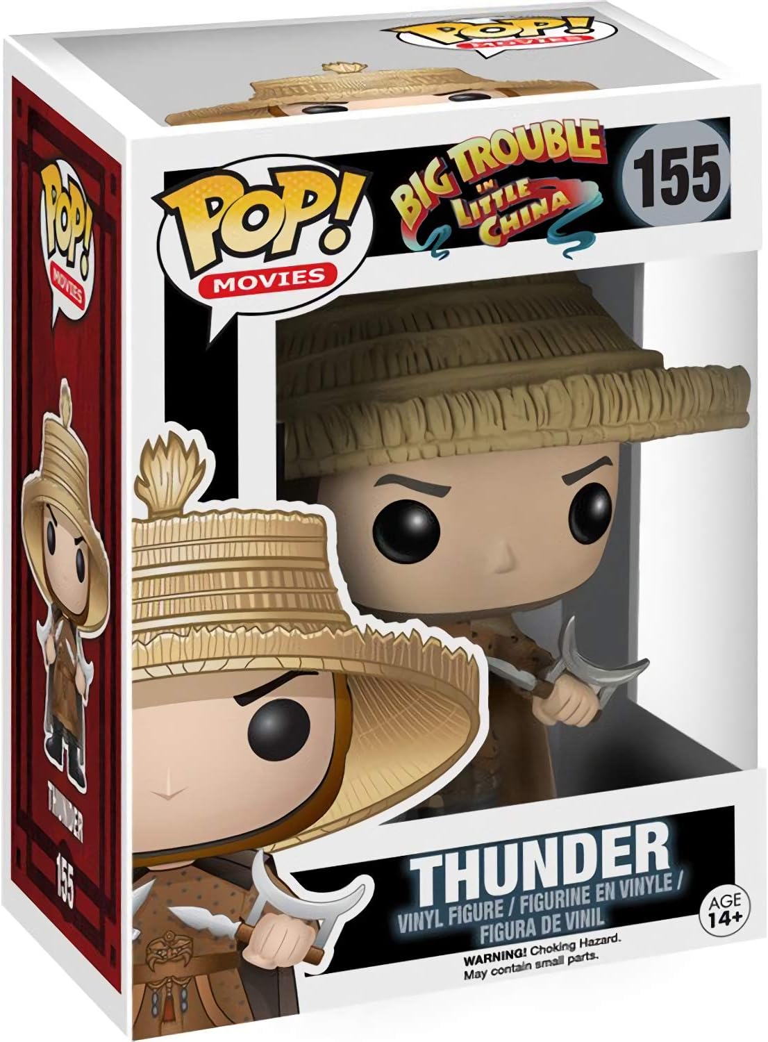 Thunder Fun ko P o p ! Movies – Figura de vinilo con 1 protector gráfico compatible con ‘ToysDiva’ (155 – 04808 – B)
